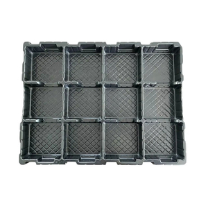 Embalaje en bandeja blister ecol&oacute;gico para componentes de hardware